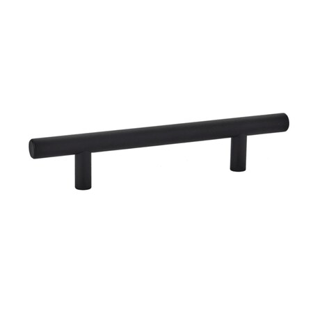Vecindario 8 in. Brass Bar Center to Center Cabinet Pull, Flat Black VE3852349